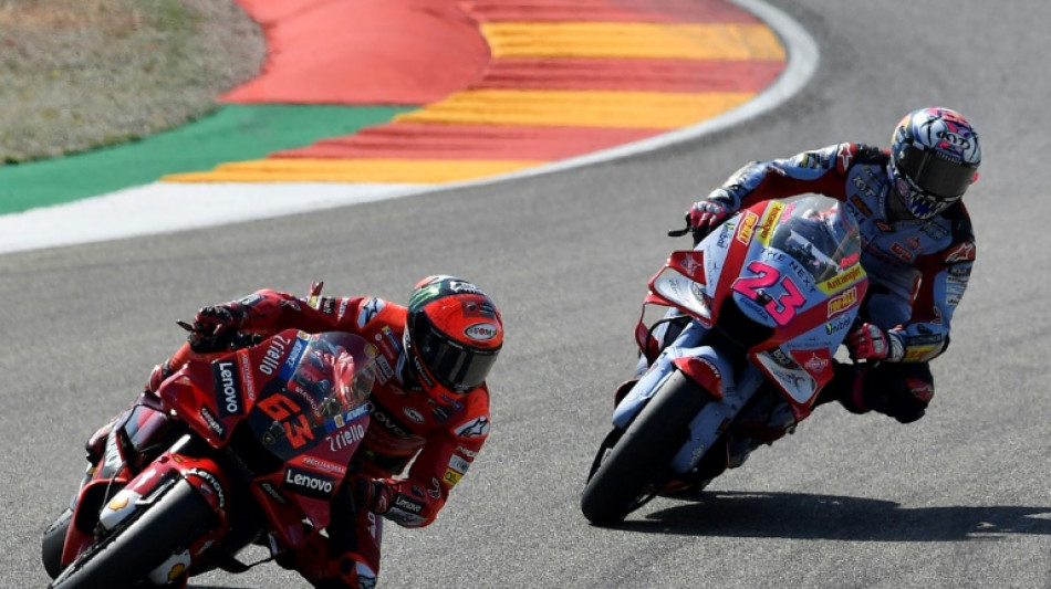 Bastianini wins Aragon MotoGP as Quartararo crashes out