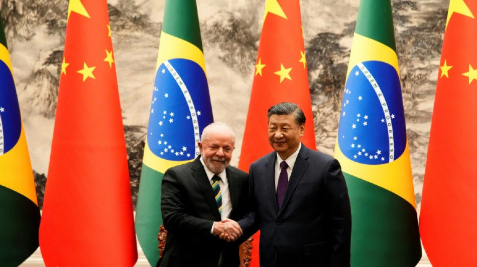 Brasiliens Pr&auml;sident Lula zu Staatsbesuch in Peking eingetroffen