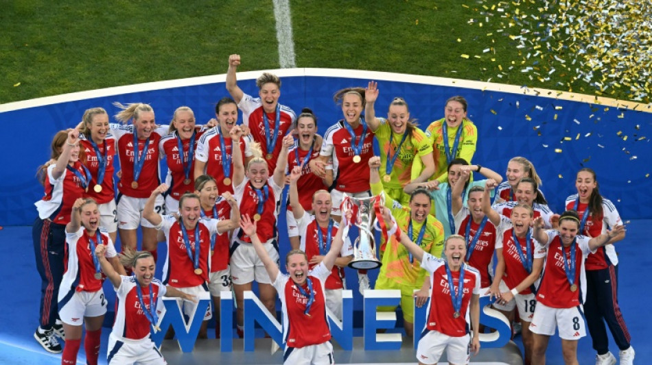 Arsenal vence Barcelona (1-0) na final da Champions feminina