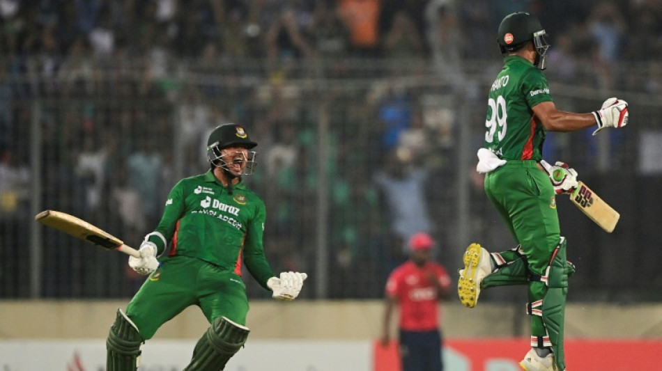 Bangladesh stun England to seal T20 series