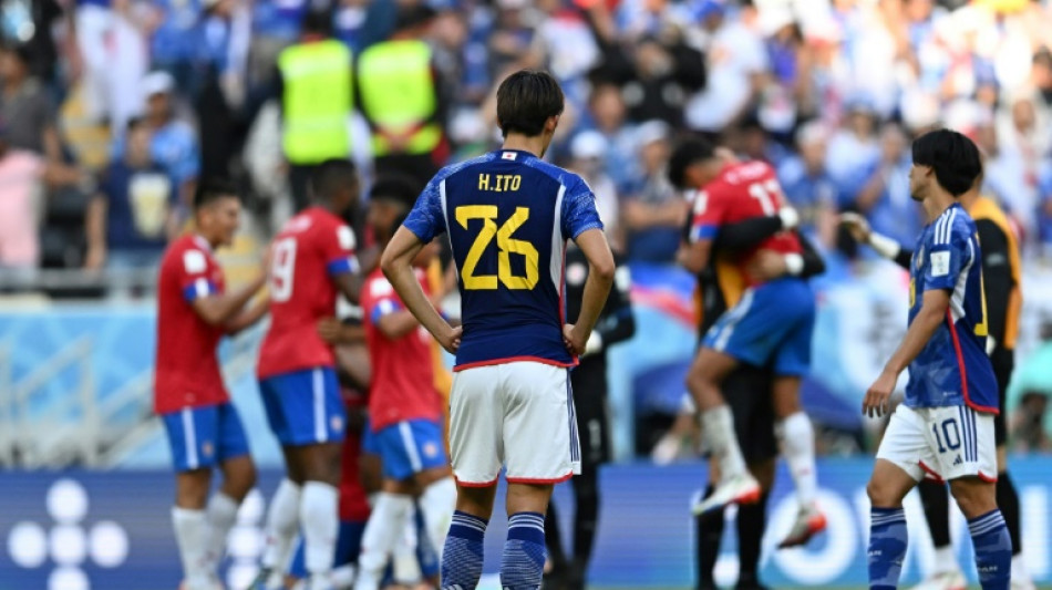 Mondial-2022: coup d'arr&ecirc;t pour le Japon, refroidi par le Costa Rica