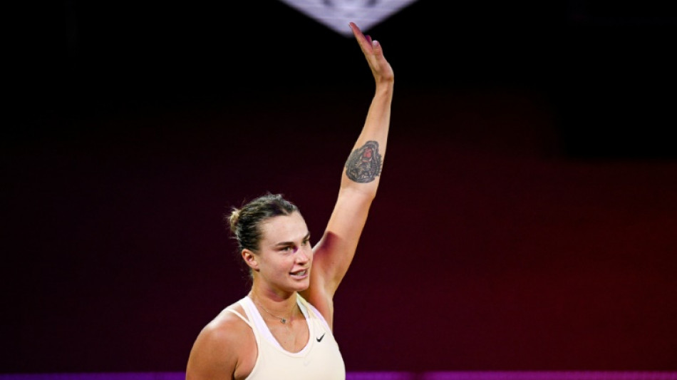 Sabalenka makes third straight Stuttgart final