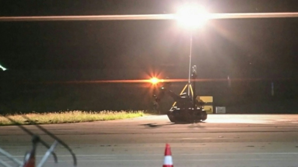 Explosive drone found near Ukrainian plane at German airport