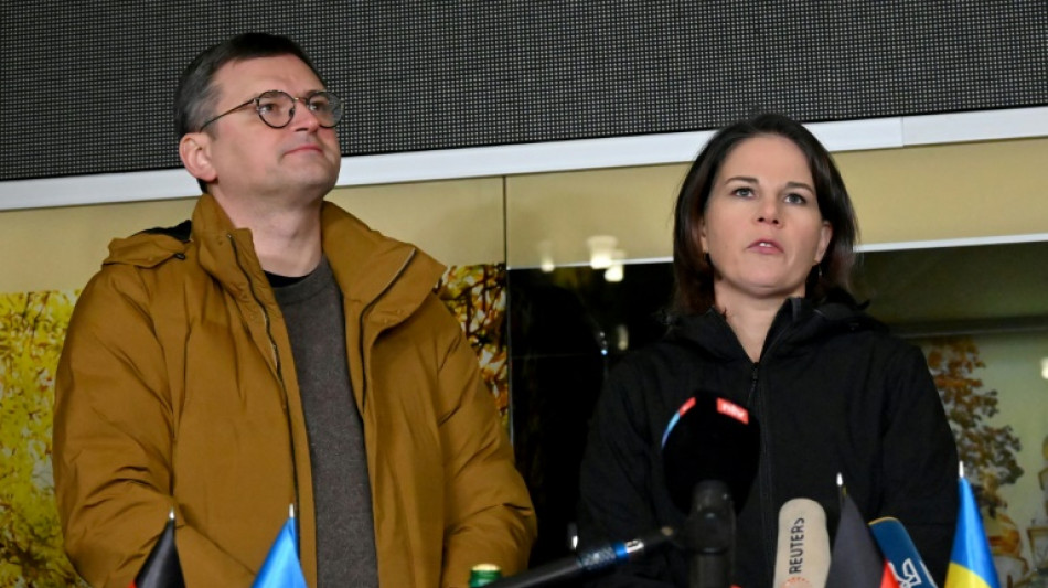 Kharkiv bombard&eacute;e quelques heures apr&egrave;s la visite d'une ministre allemande