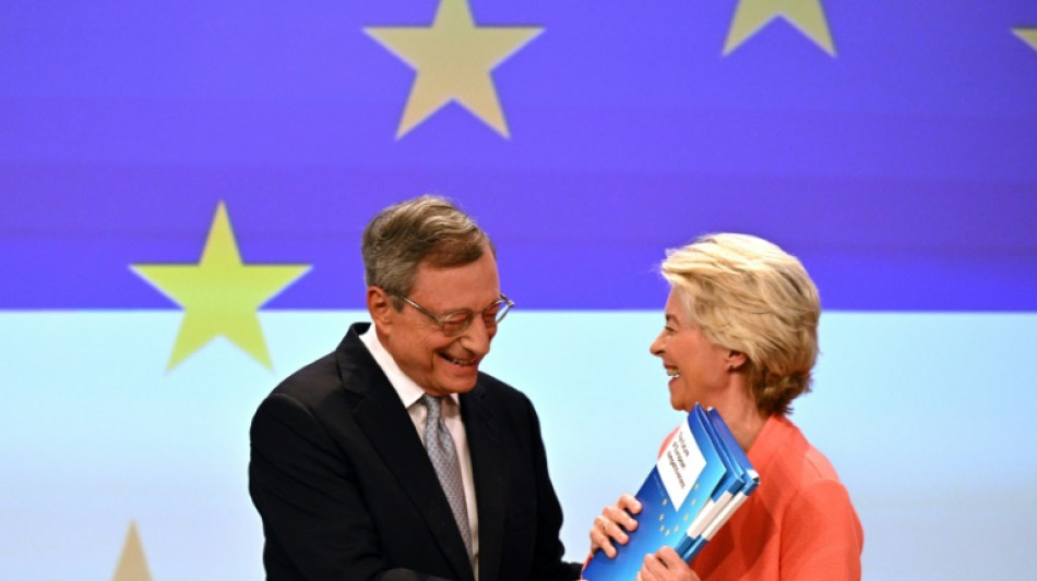 Ex-EZB-Chef Draghi ruft EU zu Gemeinschaftsschulden f&uuml;r Investitionen auf