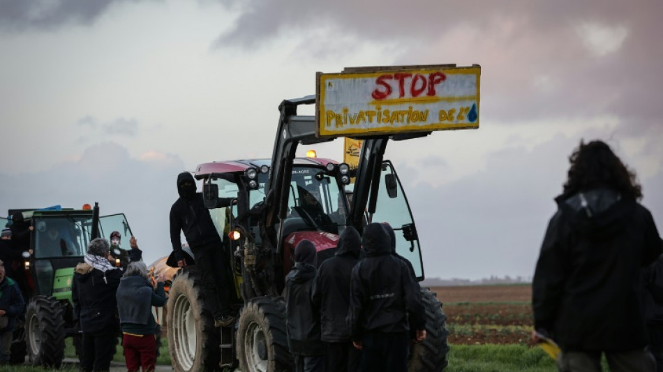 Contre les bassines, une manifestation sous haute s&eacute;curit&eacute; dans les Deux-S&egrave;vres