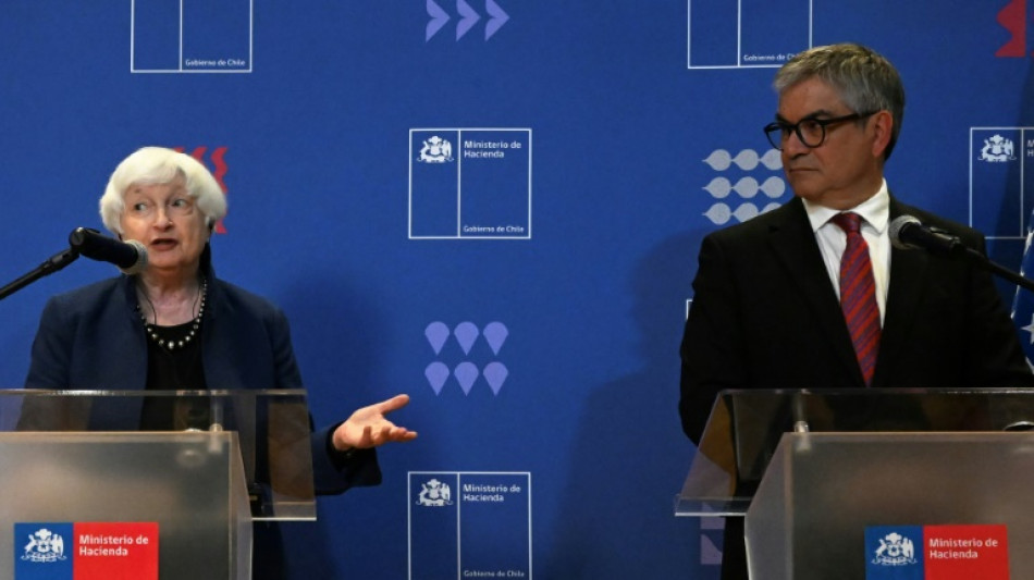 Yellen expresa el inter&eacute;s de EEUU en fortalecer la cooperaci&oacute;n con Chile en energ&iacute;as limpias