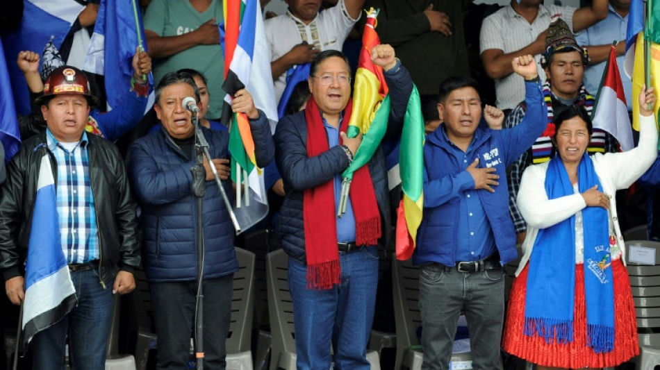 MAS, partido governista da Bol&iacute;via, comemora anivers&aacute;rio dividido