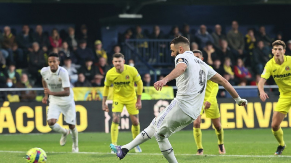 Espagne: le Real chute &agrave; Villarreal malgr&eacute; un but de Benzema