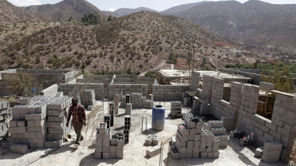 Lente reconstruction au Maroc, un an apr&egrave;s le s&eacute;isme