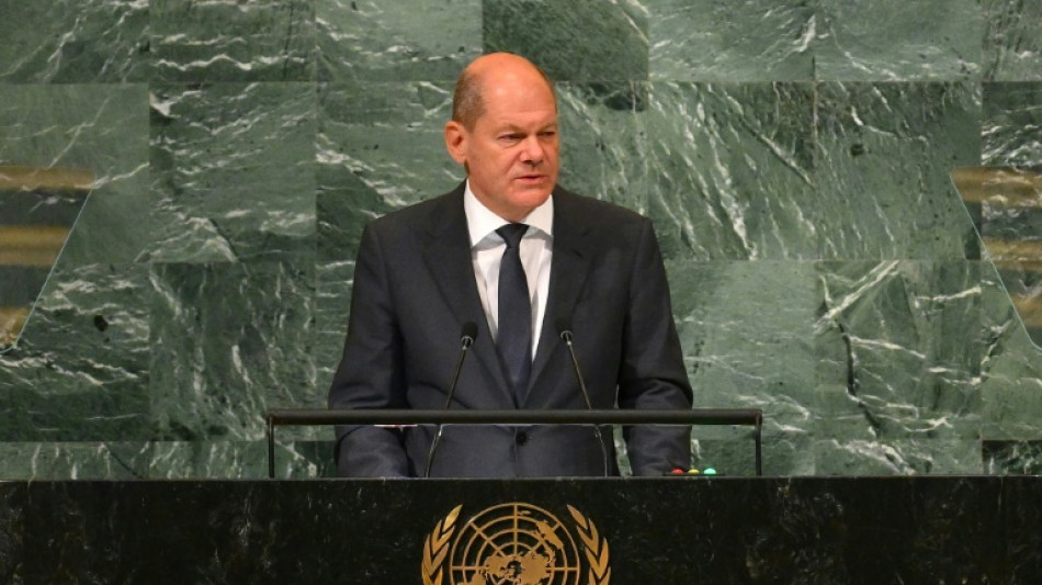 Scholz verurteilt in UN-Rede Russland und wirbt f&uuml;r Multilateralismus