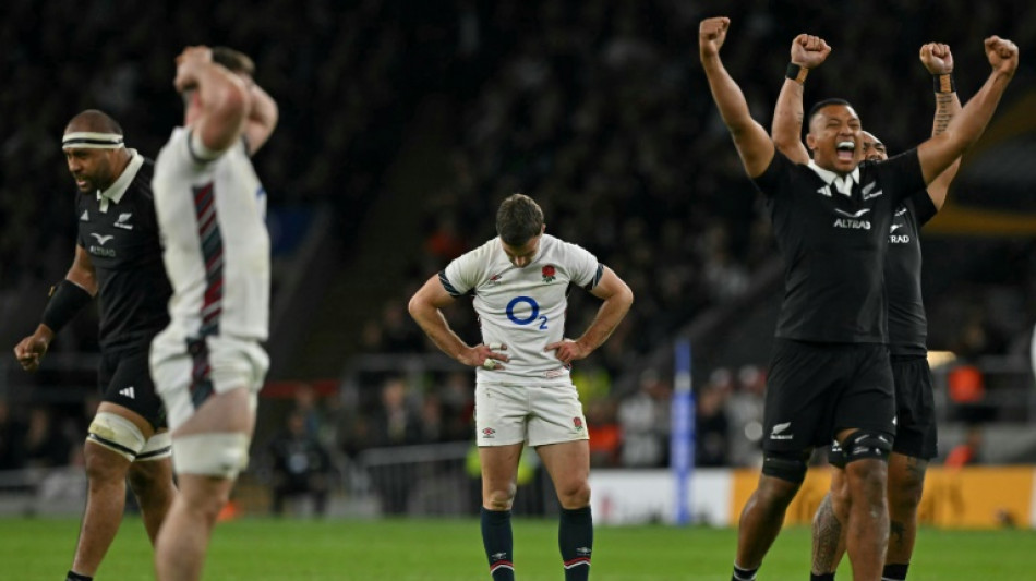 Rugby: les All Blacks infligent une cruelle d&eacute;faite &agrave; l'Angleterre