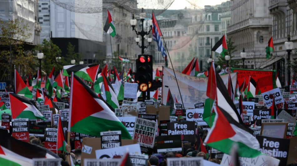 Zehntausende bei pro-pal&auml;stinensischen Kundgebungen in Gro&szlig;britannien