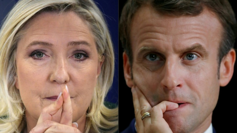 Pr&eacute;sidentielle: Macron et Le Pen fourbissent leurs armes avant leur duel t&eacute;l&eacute;vis&eacute;