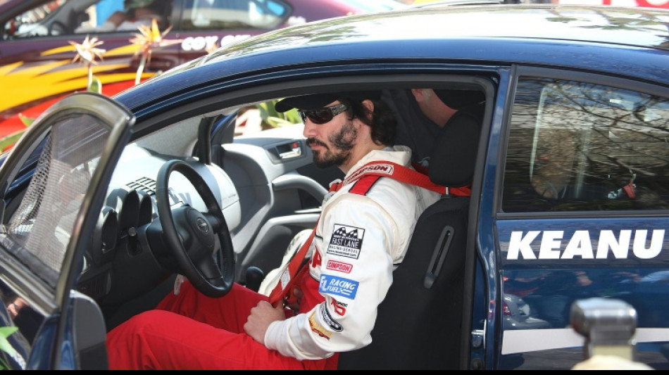 Hollywood star Reeves in driving seat for Cadillac series