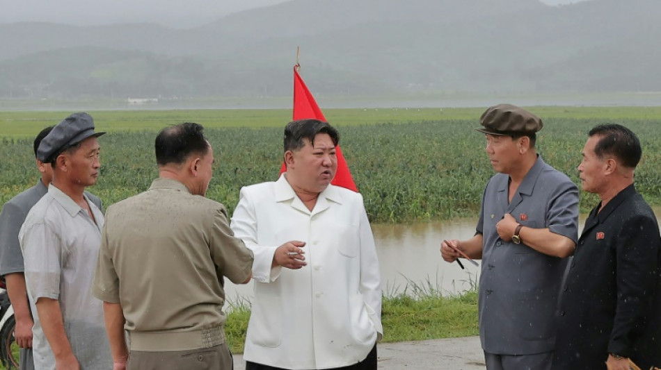 N. Korea's Kim berates officials over storm damage