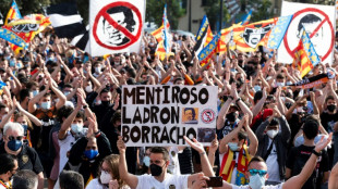 Investigan en Singapur a dos seguidores del Valencia por protestar contra el due&ntilde;o del club