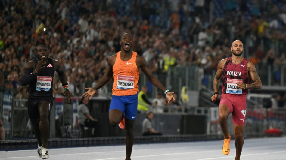 Athl&eacute;tisme: &agrave; Rome, Tebogo confirme sur 100 m sa forme olympique