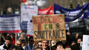 En gr&egrave;ve et dans la rue, les m&eacute;decins lib&eacute;raux exigent un meilleur traitement