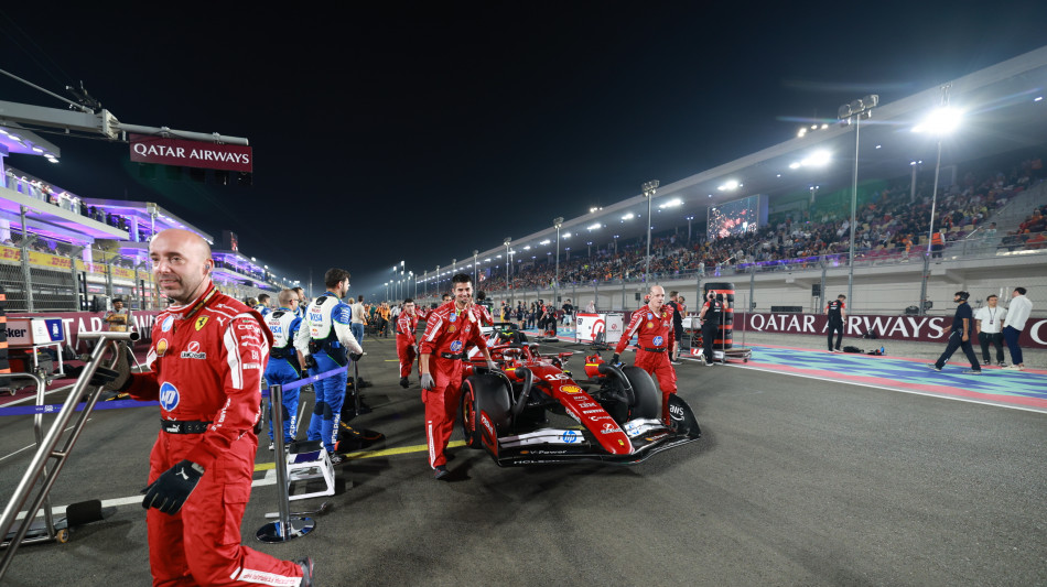 F1:Qatar;chiude ottava Ferrari Leclerc, Hamilton solo dodicesimo
