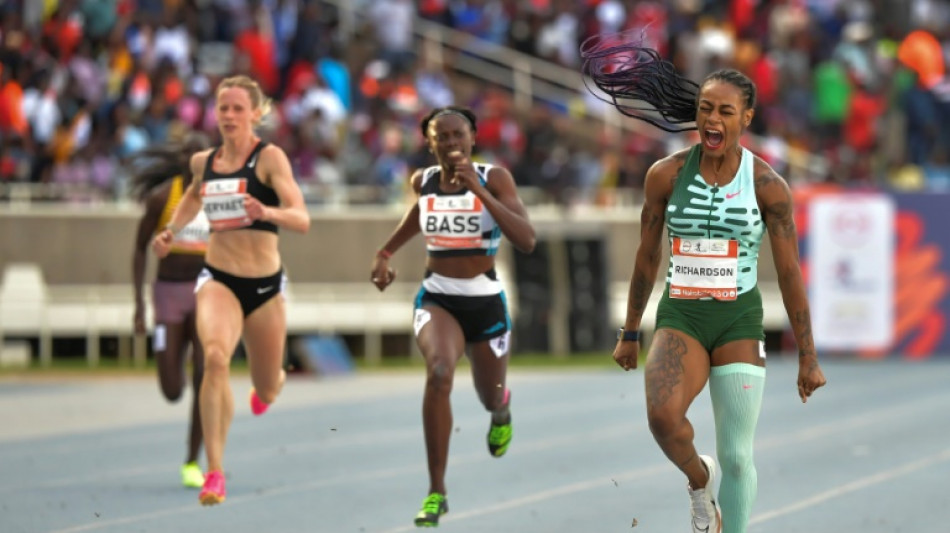 Richardson, Omanyala storm to victory in Nairobi
