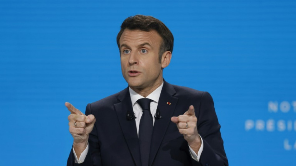 Macron nennt Ukraine-Krieg einen "Elektroschock" f&uuml;r die Nato