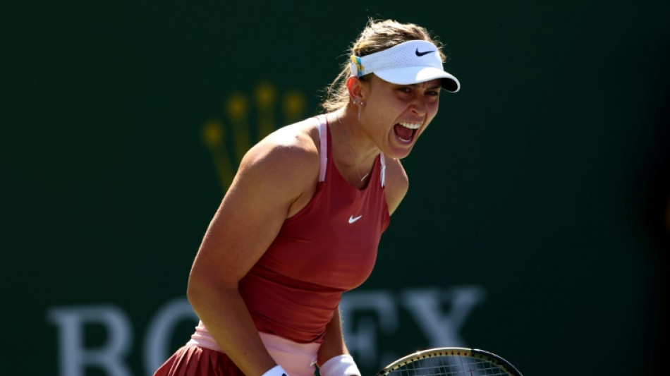 Indian Wells: Badosa, exp&eacute;ditive face &agrave; Kudermetova, fonce en demie