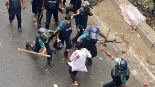 Bangladesh police clash with protesters blockading capital