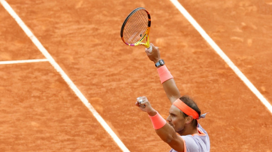 Tennis: &agrave; Madrid, Nadal passe Cachin caha, au d&eacute;fi d'encha&icirc;ner