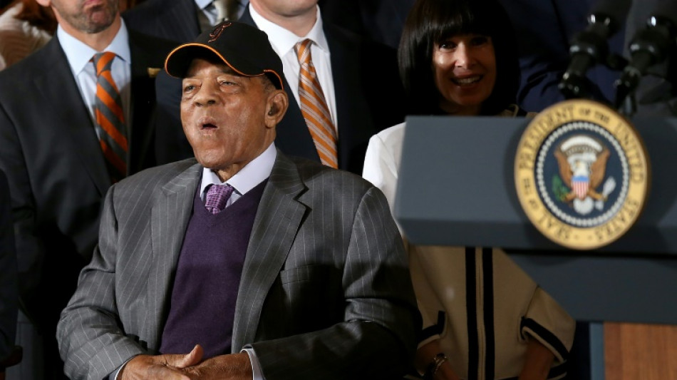 Baseball: d&eacute;c&egrave;s &agrave; 93 ans de Willie Mays, joueur l&eacute;gendaire des San Francisco Giants