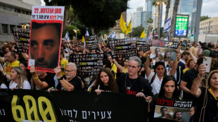 Movilizaci&oacute;n en Israel por los rehenes de Gaza en el d&iacute;a 600 de la guerra