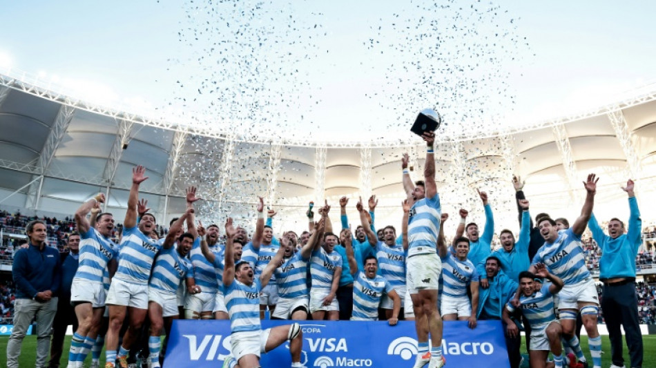 Rugby: l'Argentine renverse l'Ecosse 34-31 et remporte la s&eacute;rie de tests