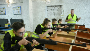 Drones, Kalashnikovs as learning material for Ukraine teens