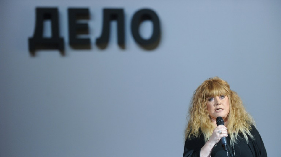 Russische Pops&auml;ngerin Pugatschewa kritisiert Ukraine-Offensive