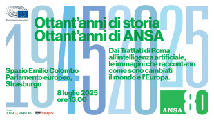La mostra ANSA80 sbarca in Ue, l'8 luglio sar&agrave; all'Eurocamera