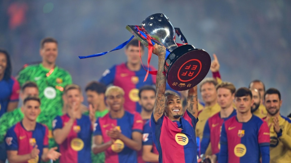 Liga champions Barca aim to add steel to youthful flair