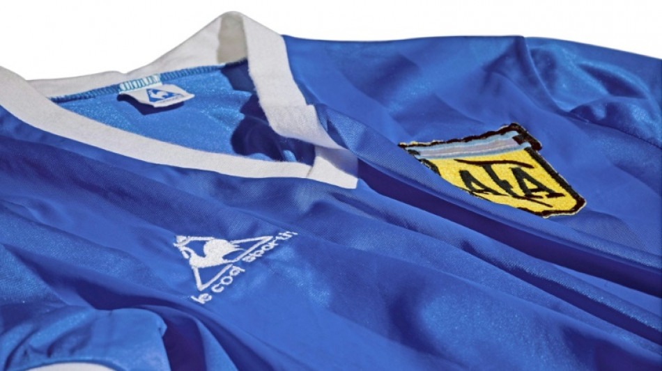 "Ninguna como esa camiseta de Maradona", dice Garr&eacute; ante subasta de Sotheby's