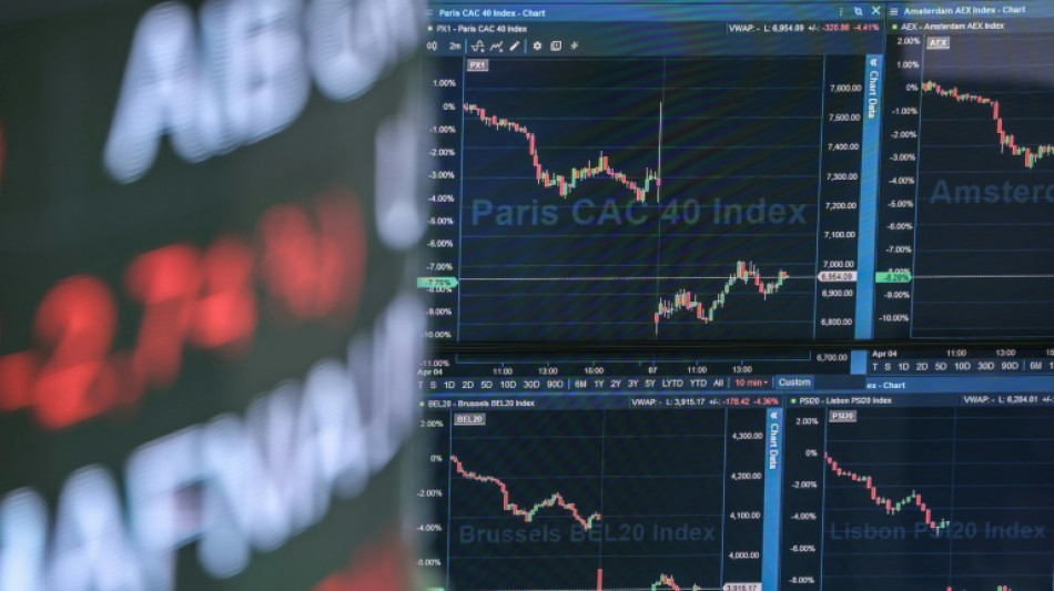 Droits de douane: les march&eacute;s financiers emport&eacute;s par la nouvelle escalade commerciale