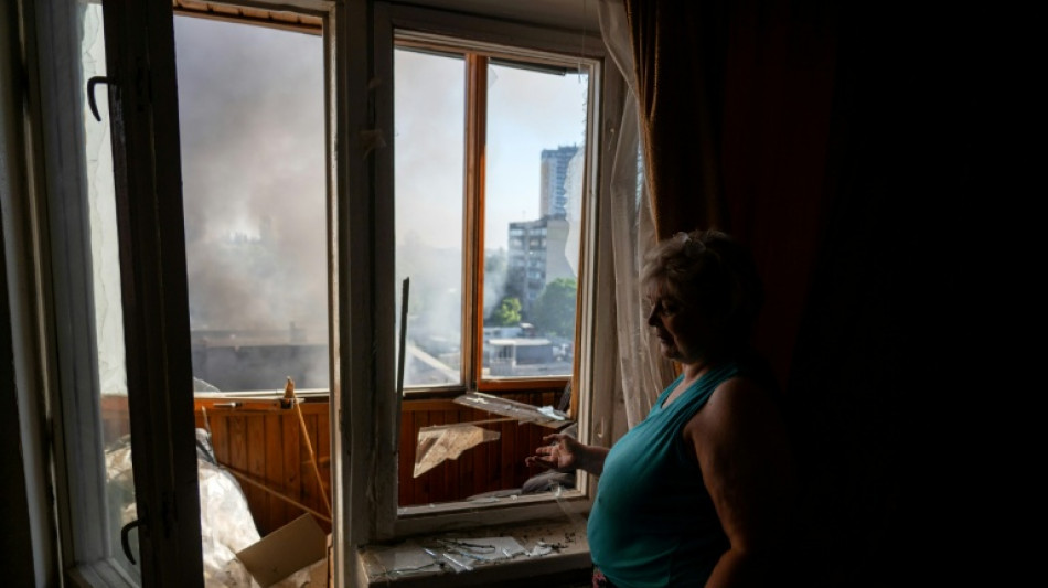 Russian missile, drone barrage kills 13 across Ukraine at night