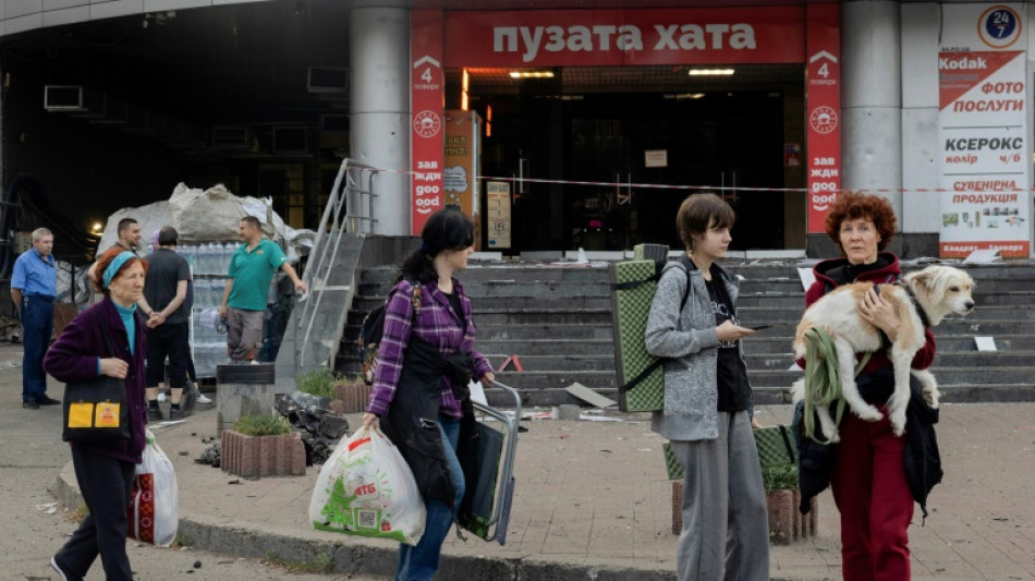 Wave of Russian drones, missiles kill two in Kyiv