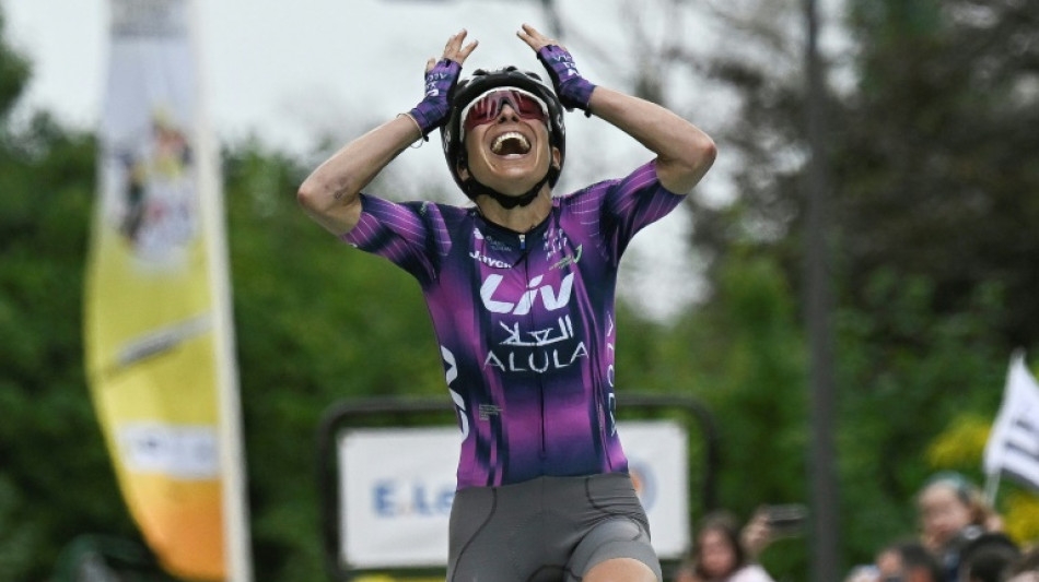 Spanish veteran Garcia wins stage 2 of women's Tour de France