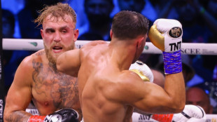 Love Island's Fury topples YouTuber Paul in Saudi boxing showdown