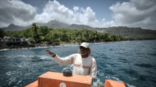 Le Pr&ecirc;cheur, symbole de la mont&eacute;e des eaux qui ronge le littoral de Martinique