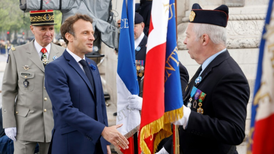 Vom Ukraine-Krieg &uuml;berschattete Gedenkfeiern in Paris zum Weltkriegs-Ende