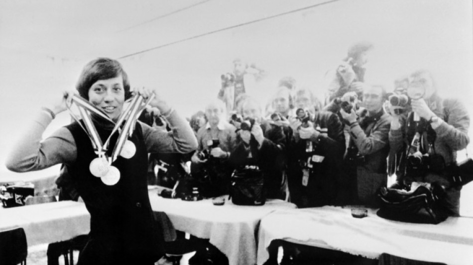 Ski alpin: d&eacute;c&egrave;s &agrave; 72 ans de Rosi Mittermaier, double championne olympique 1976