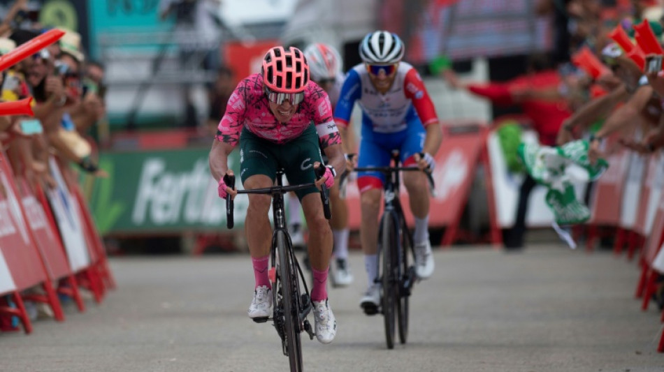 Colombia's Uran soars to Vuelta stage triumph as Roglic retires