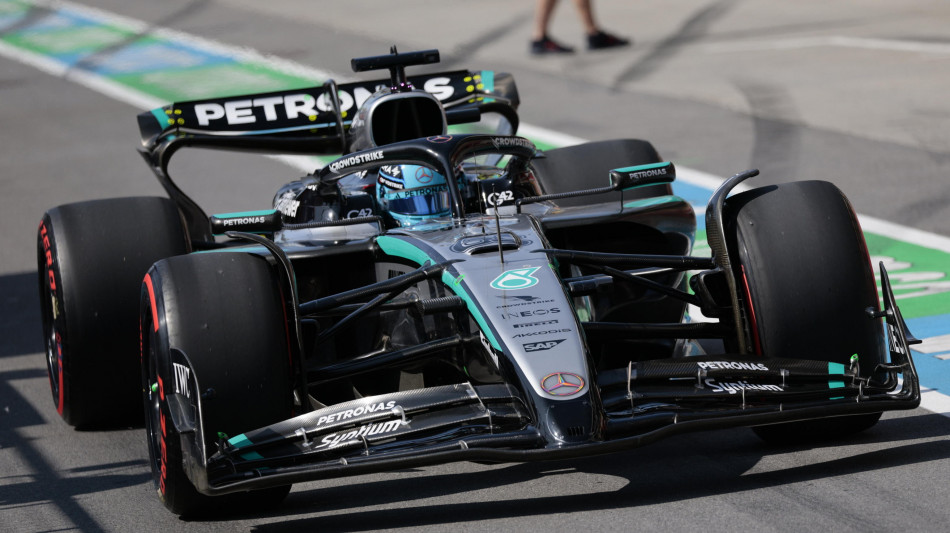 F1: Gp Austria, Russell primo nelle libere bagnate dalla pioggia