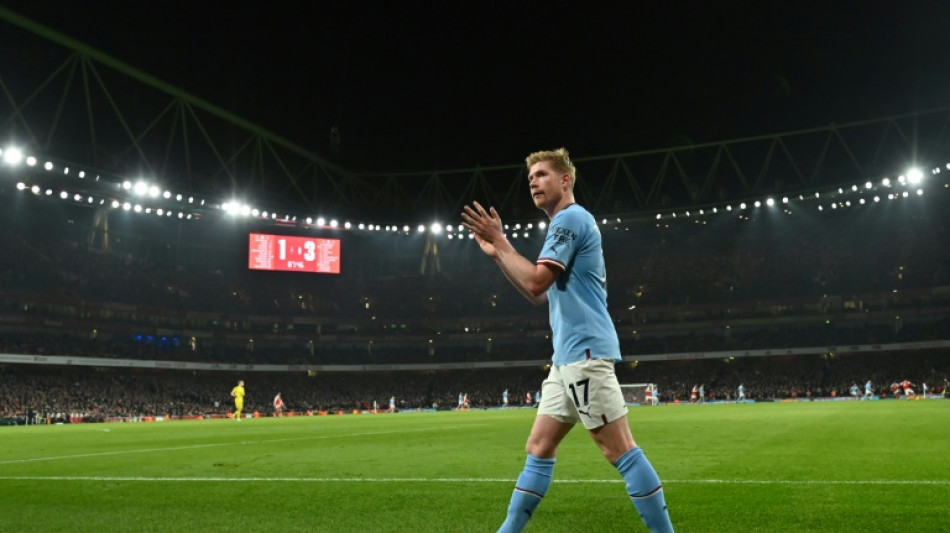 City's De Bruyne to miss Leipzig last 16 first leg
