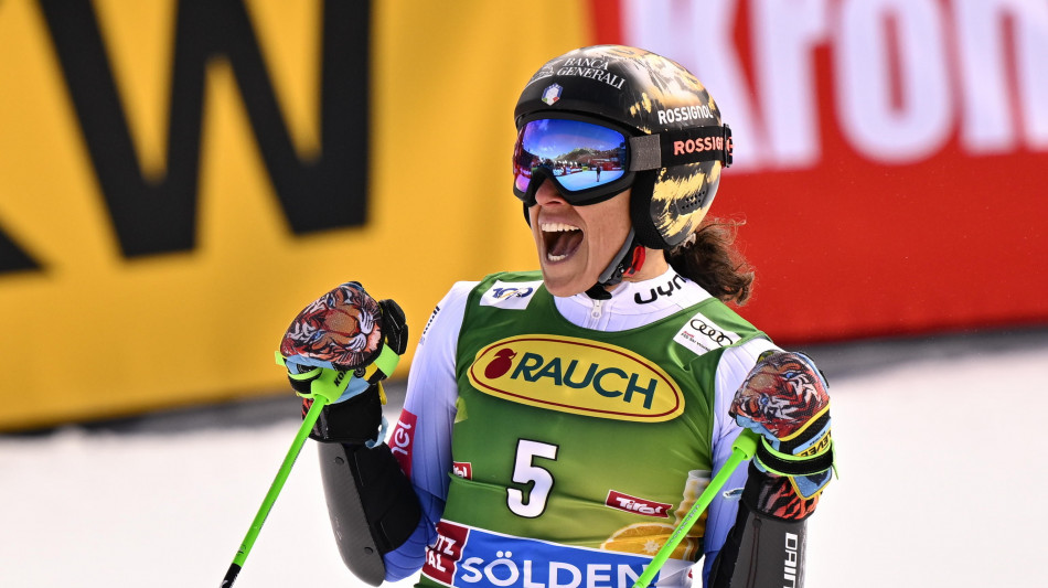 Sci: Brignone "orgogliosa, ma &egrave; stata una gran sorpresa"