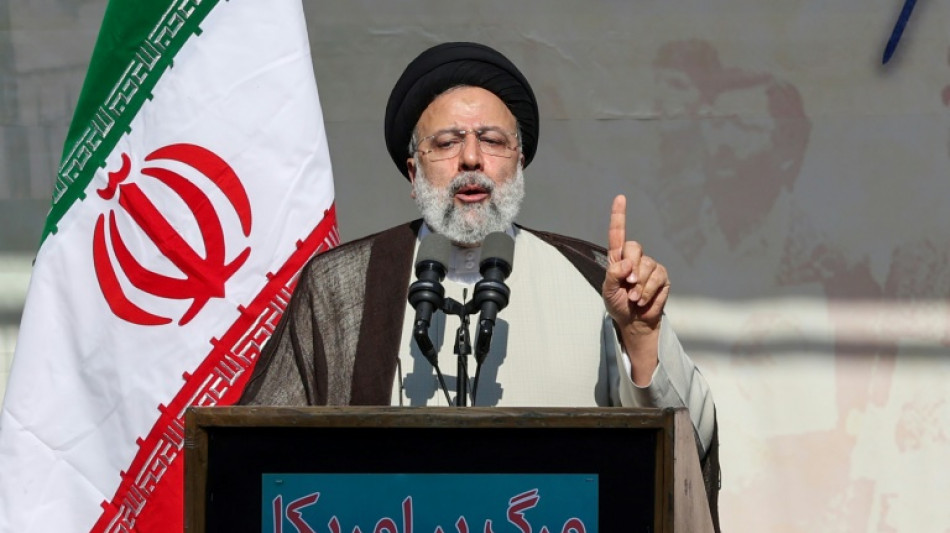 Le pr&eacute;sident iranien raille Joe Biden, sept semaines de protestations